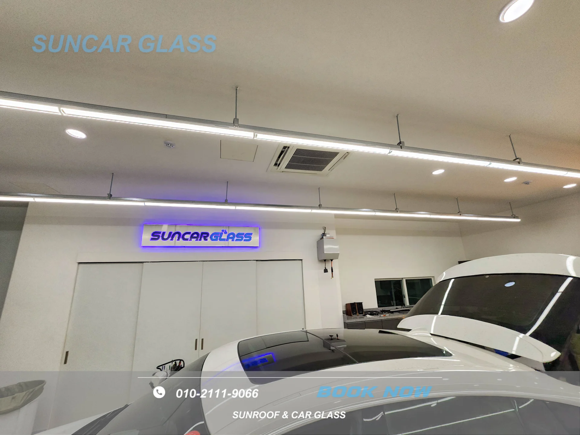 BMW 5GT 썬쉐이드 수리