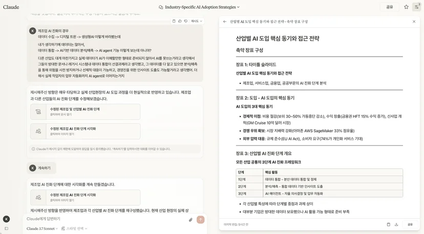 Claude 활용 사례