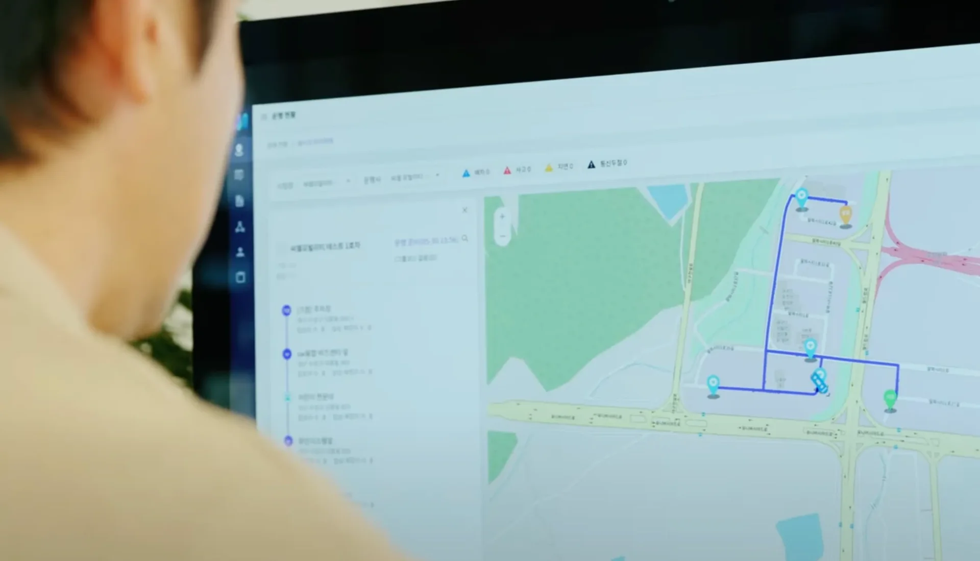 단순한 차량관제 시스템이 아니라 운영 전반을 총괄 지원하는 씨엘 모빌리티의 모블 통합 운영 서비스