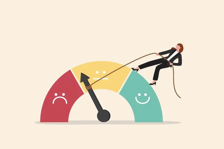 Illustration of improving customer satisfaction score