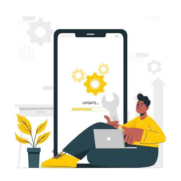 System update in progress