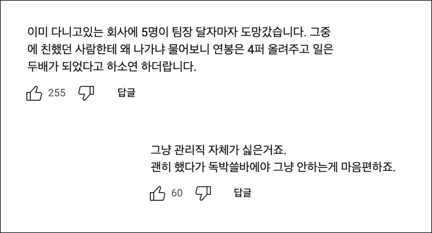 의도적-언보싱-여론-댓글반응