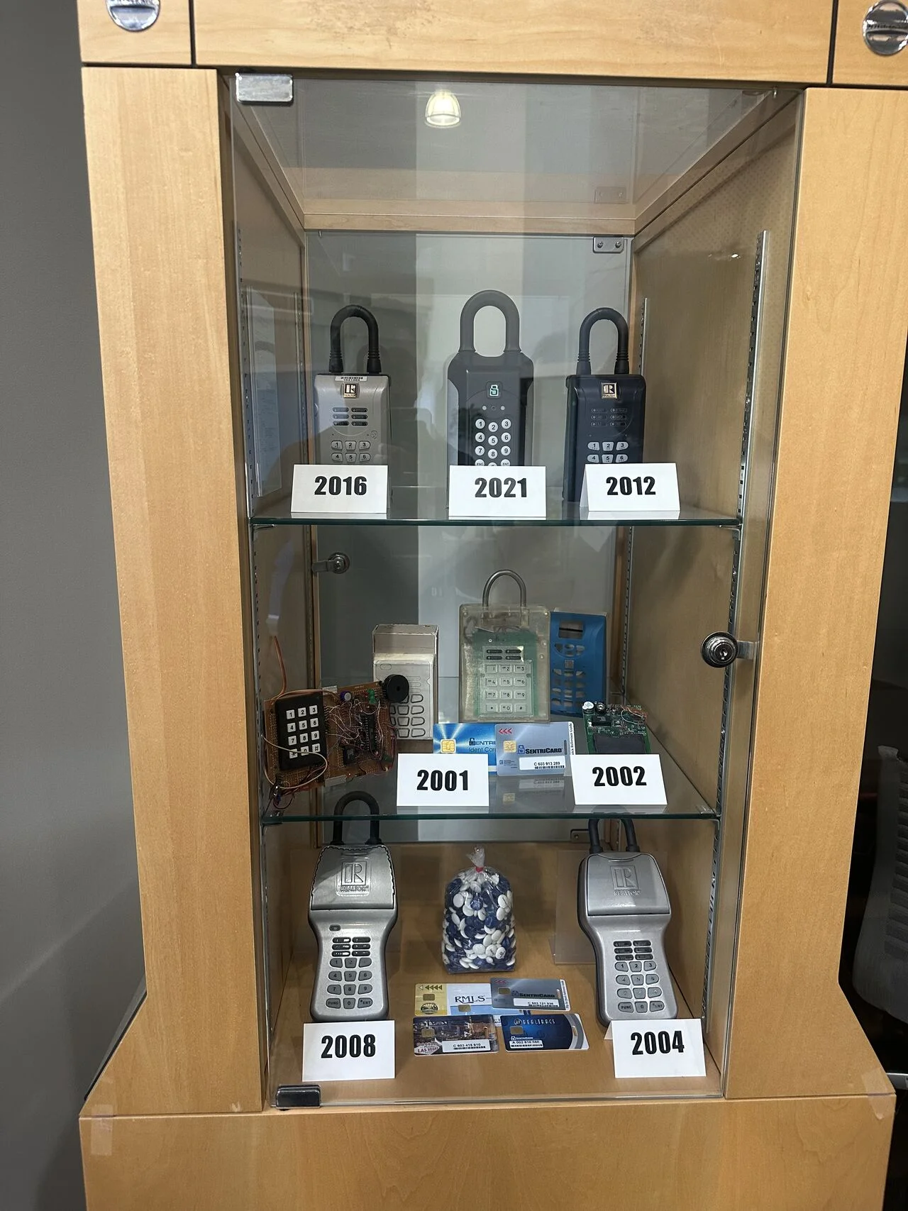 Some of SentriLock's early models are still in use today.