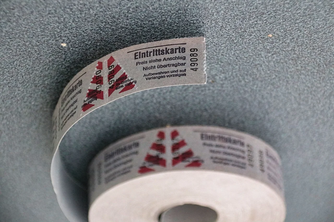 Concert ticket image