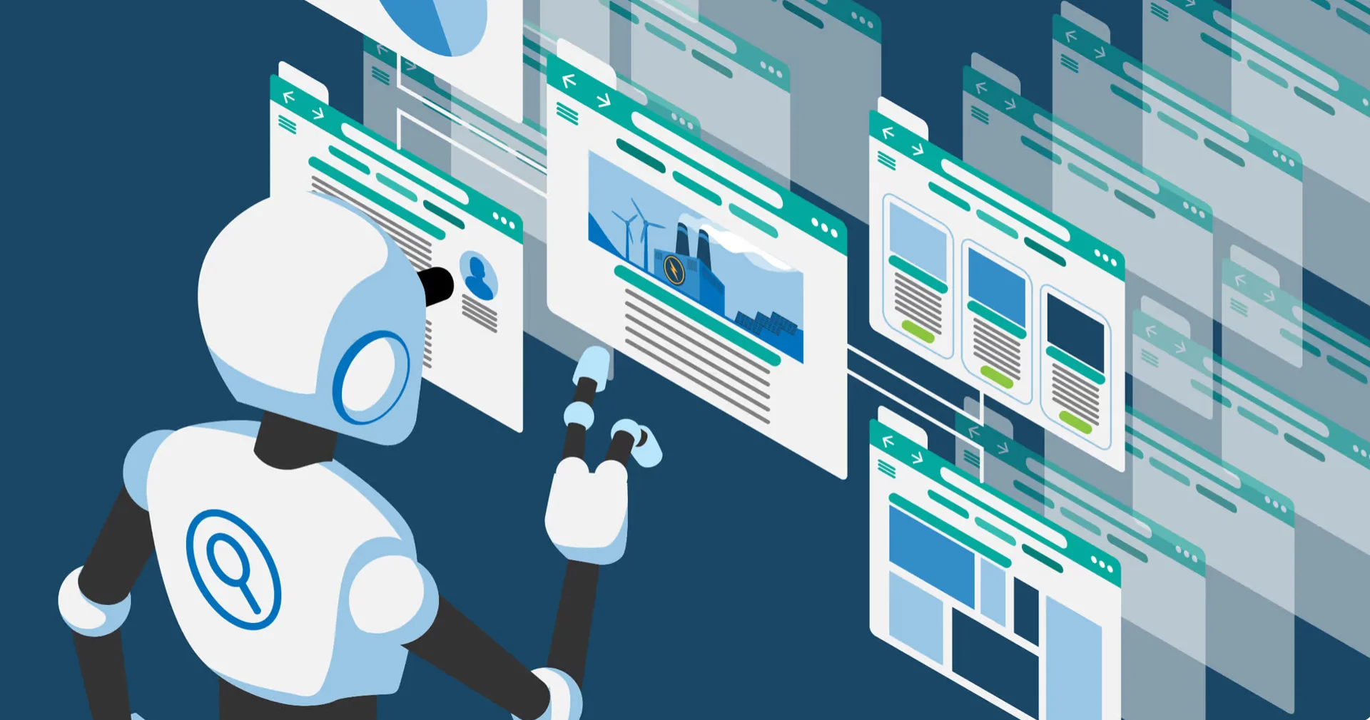 Google robot indexing web pages 
