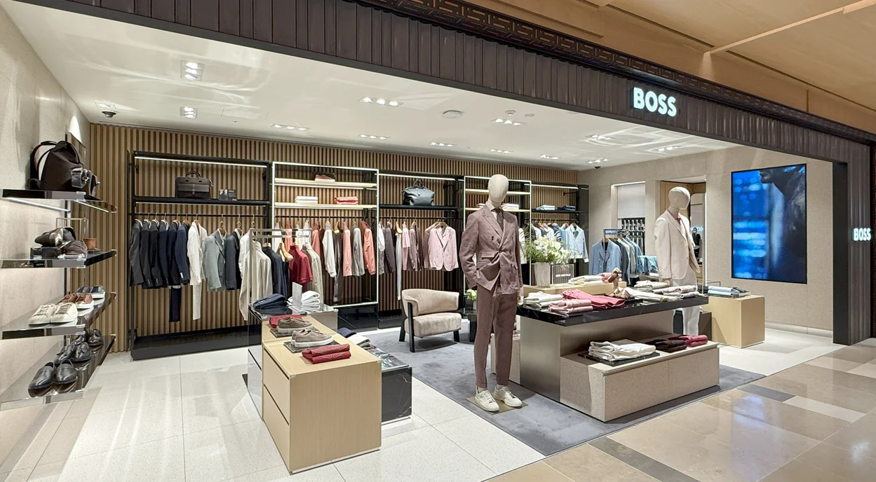 휴고보스코리아 매장 전경