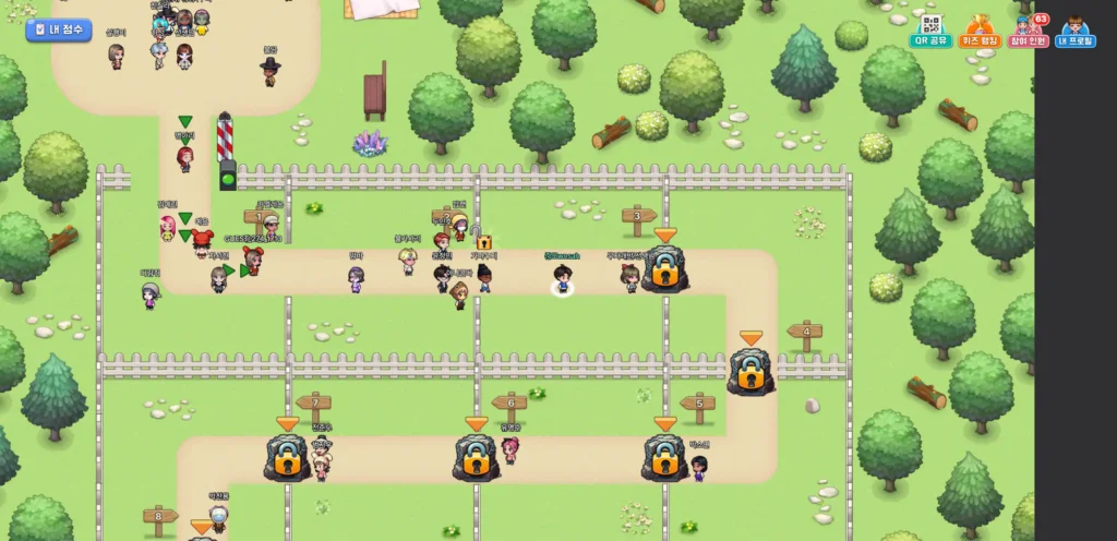 ZEP QUIZ 플레이 화면