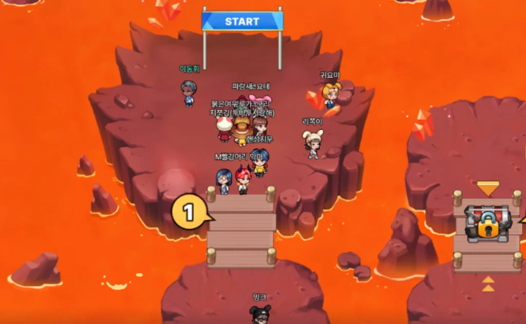 ZEP QUIZ 용암 지대 맵 사용 후기