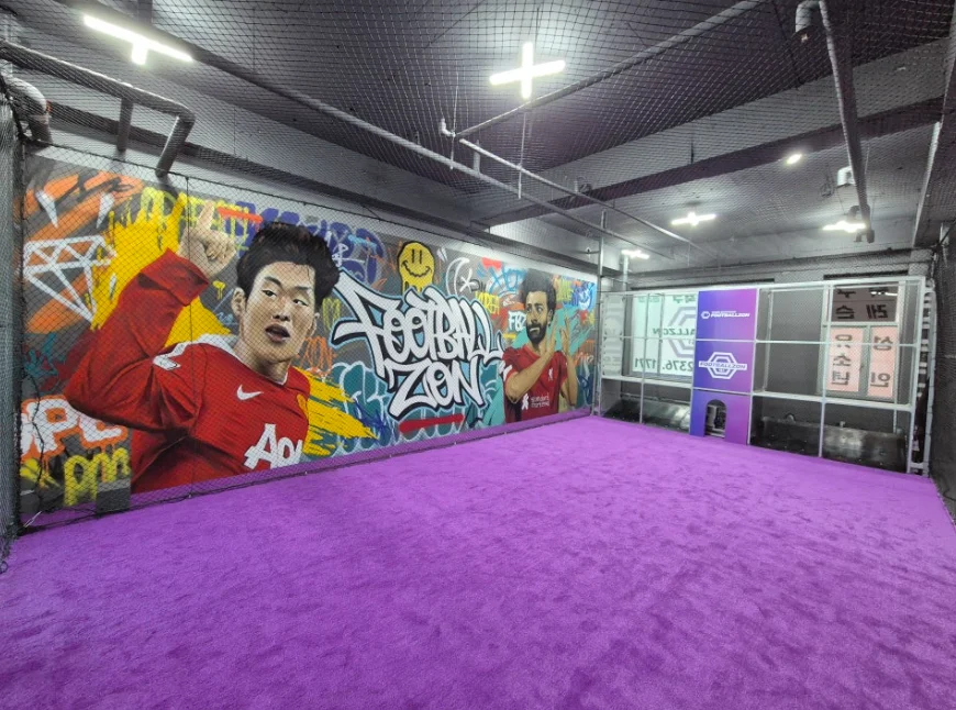 풋볼존 상하점 완공