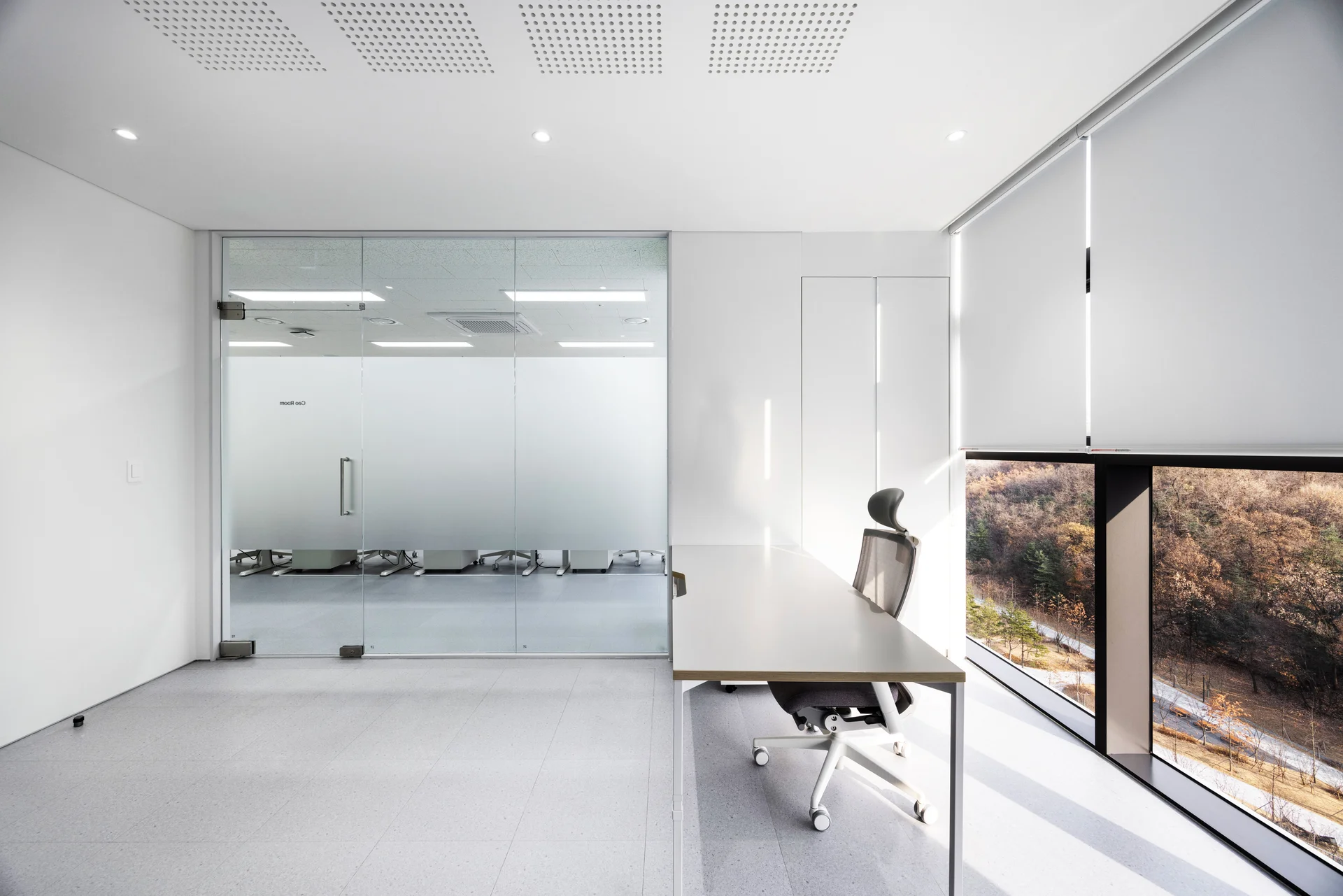 메디트릭스 대표실 인테리어