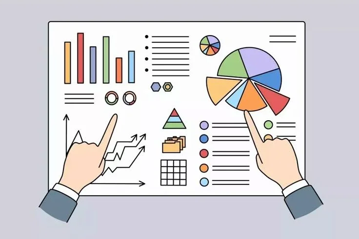 Data analysis with graphs, charts, and reports