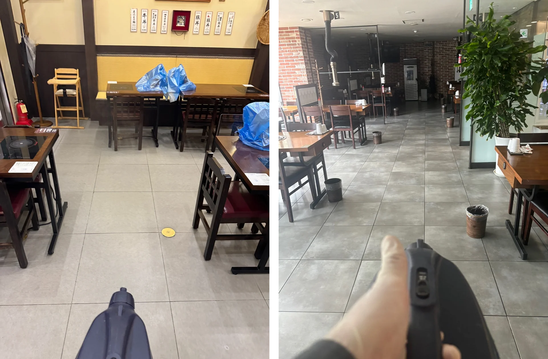 식당 바퀴벌레 방역 2