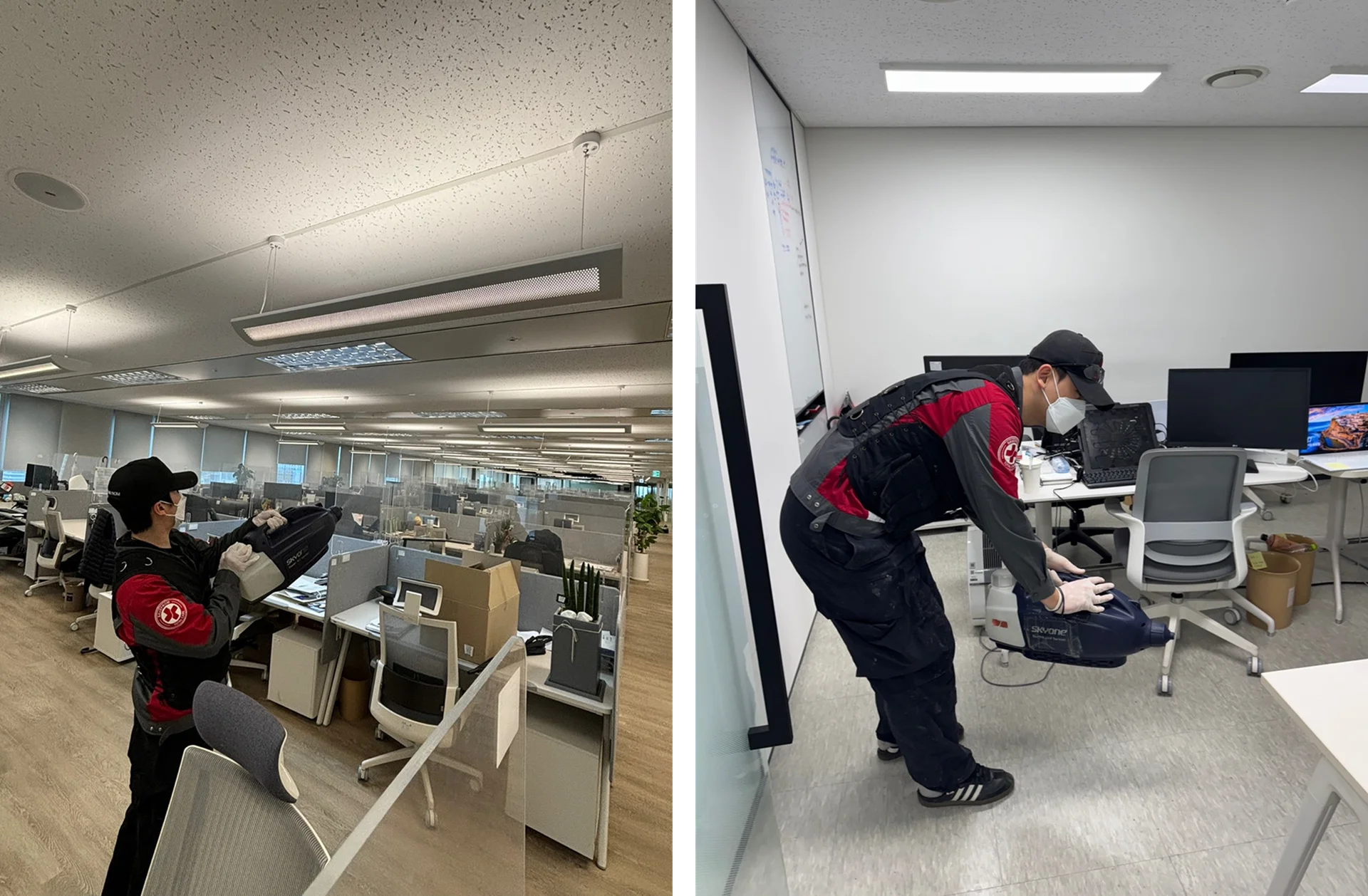 사무실 바퀴벌레 방역 1