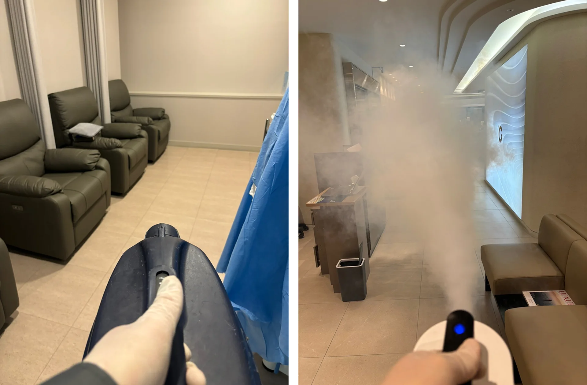 병원 바퀴벌레 방역 2