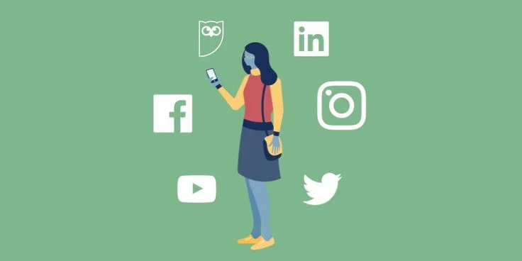 Person managing content across digital channels