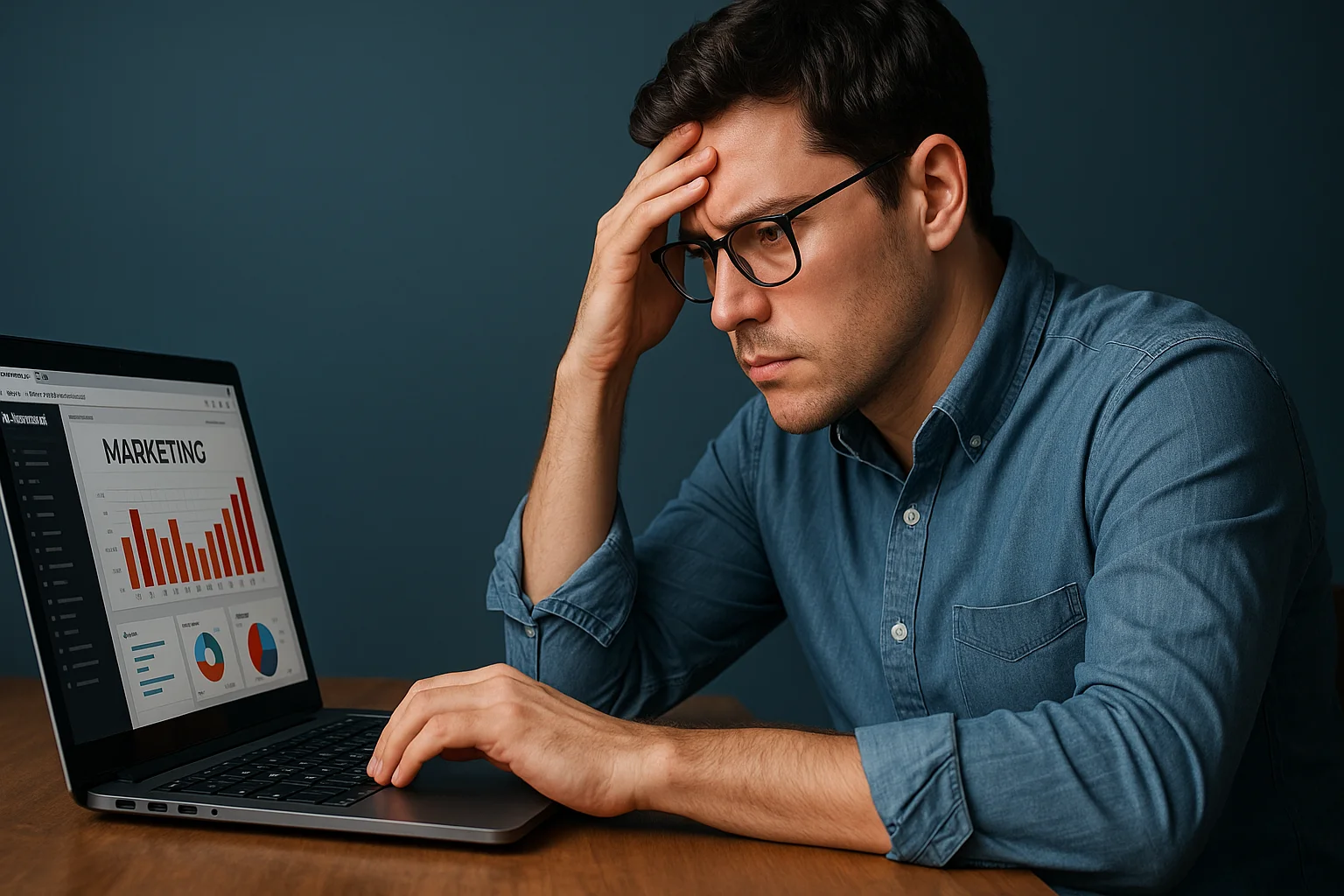 마케팅 자동화를 고민하는 실무자 사진