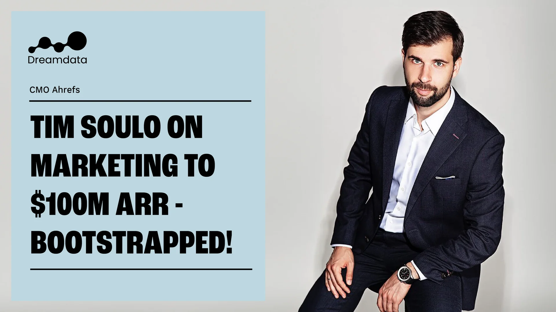 "얼굴"로 마케팅 성공한 대표적인 예: Ahrefs 의 Tim Soulo