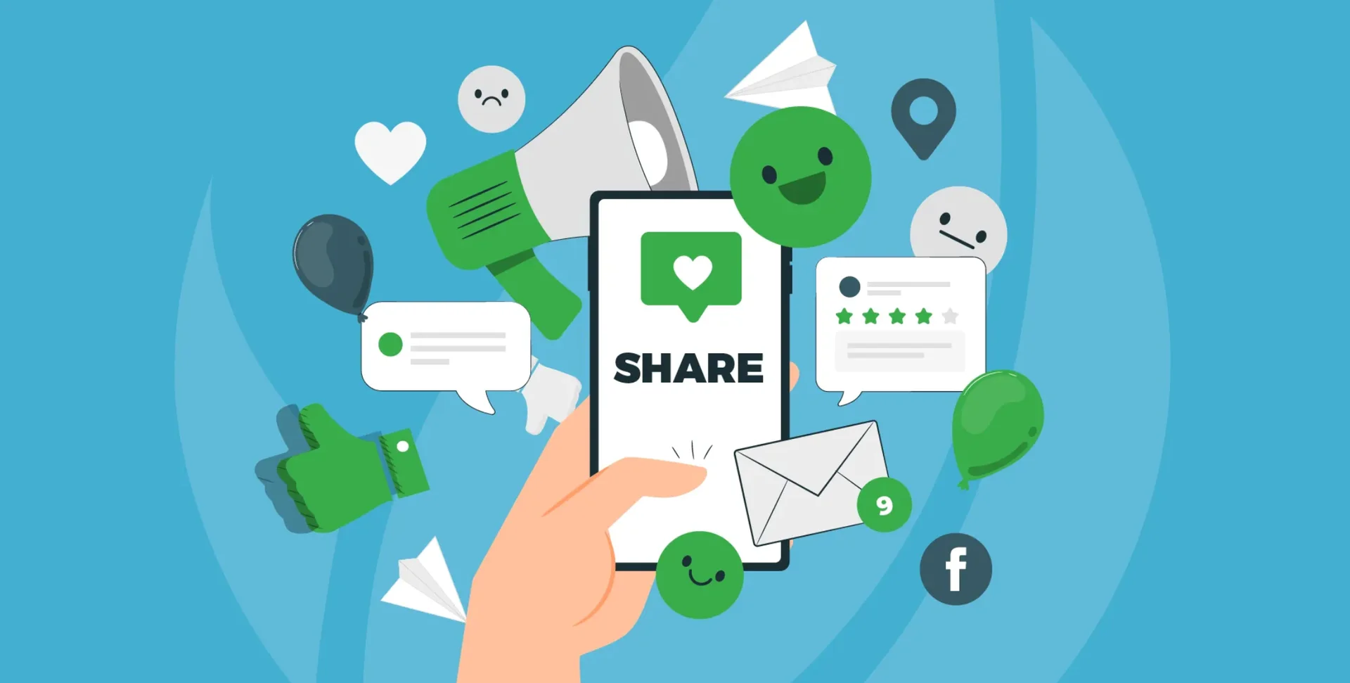 Social media sharing