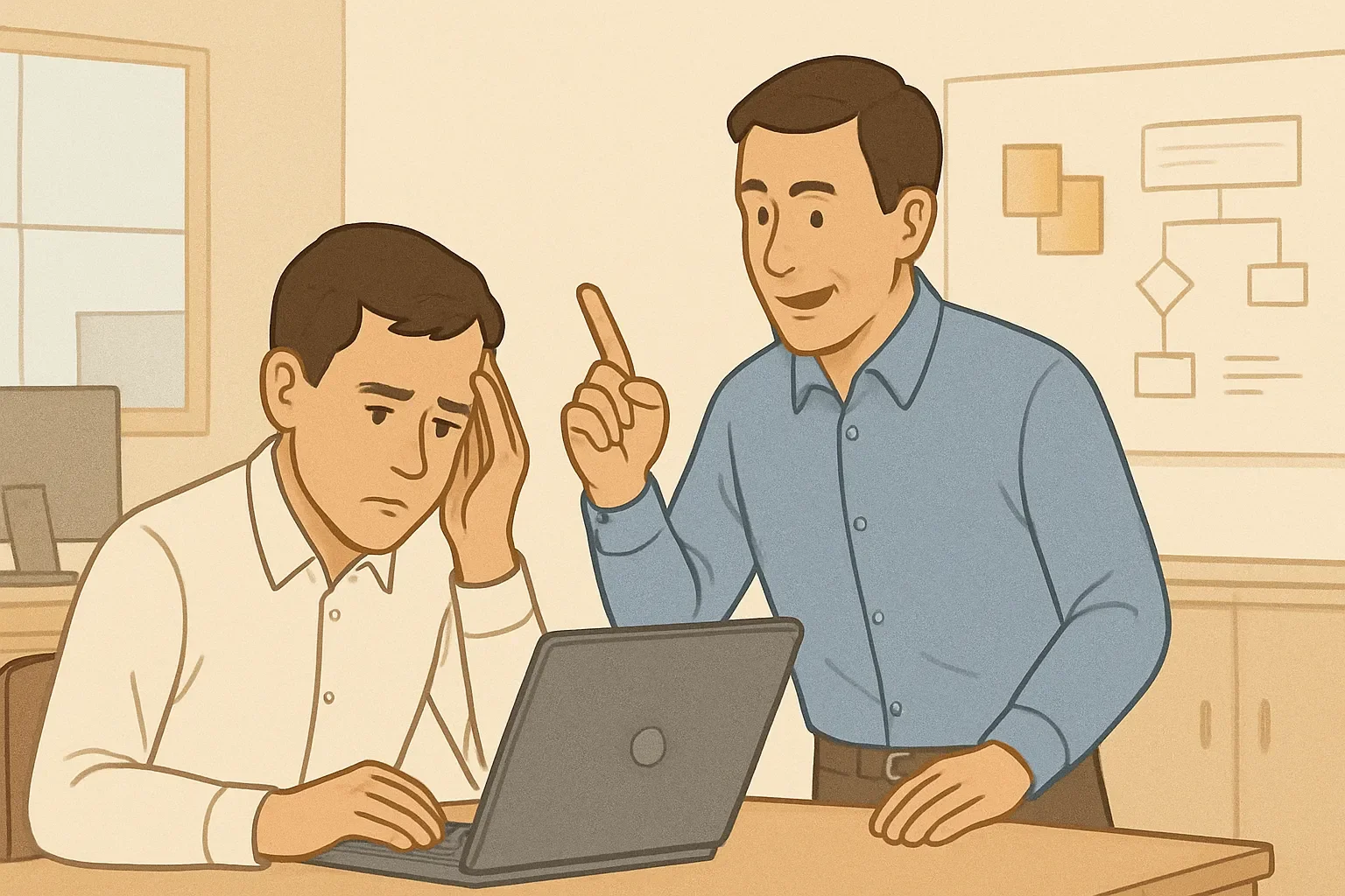 질적 직무 부하를 해결하는 효과적인 리더십