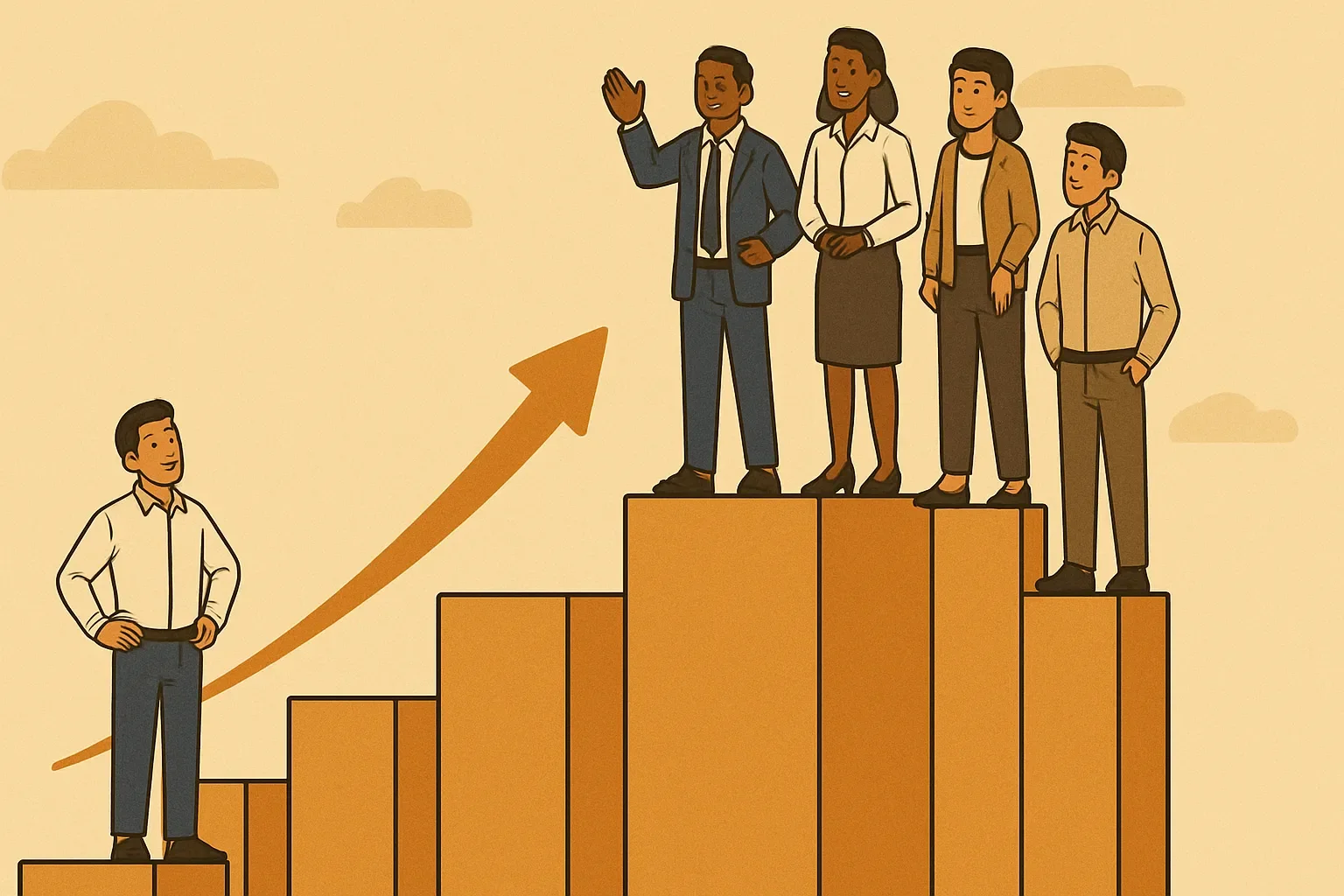 명확한 성공 경로를 제시하는 리더십 사례