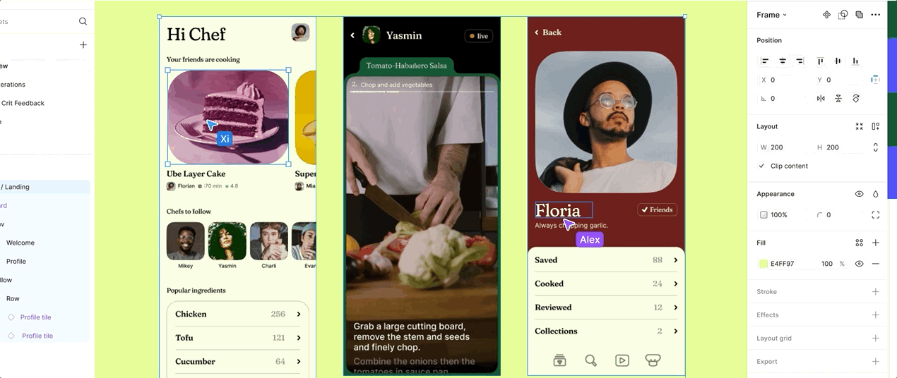 Figma는 실시간 디자인 협업에 최적화된 플랫폼