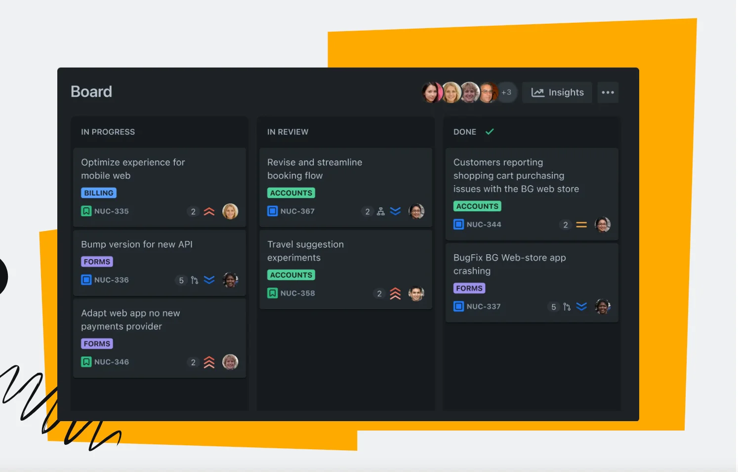 프로젝트 환경에서 일감을 관리하고 팀 전체의 업무 흐름을 가시화해주는 강력한 협업 도구