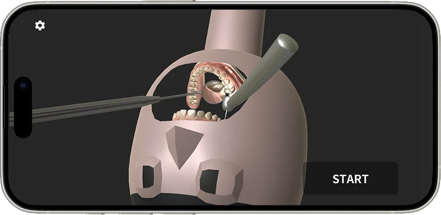 Experience the patient’s posture and operator’s line of sight vividly from the 10 o’clock position.