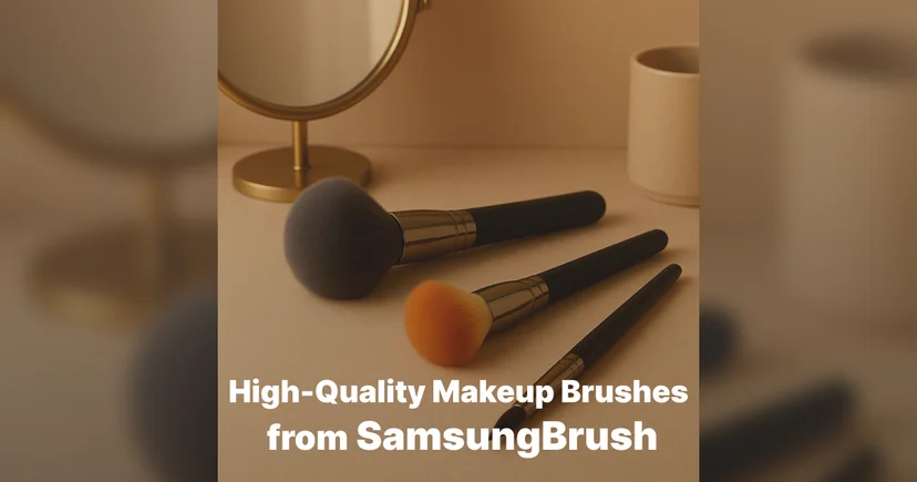 High-Quality Makeup Brushes from SamsungBrush