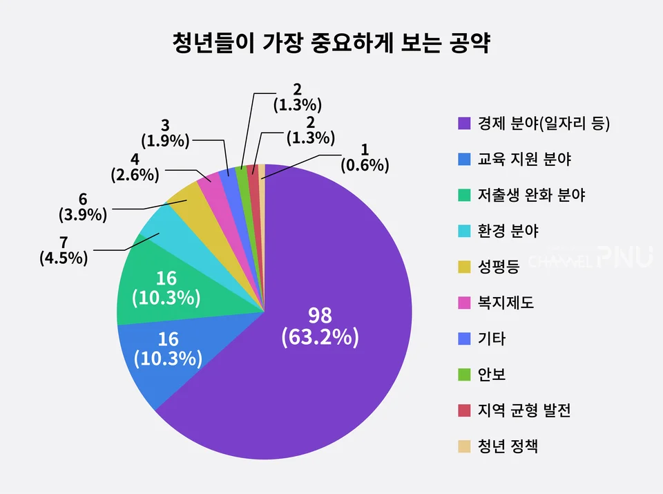 청년들이 중요하게 보는 공약