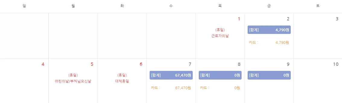 결제대행사가 가맹점에게 정산을 제공해요