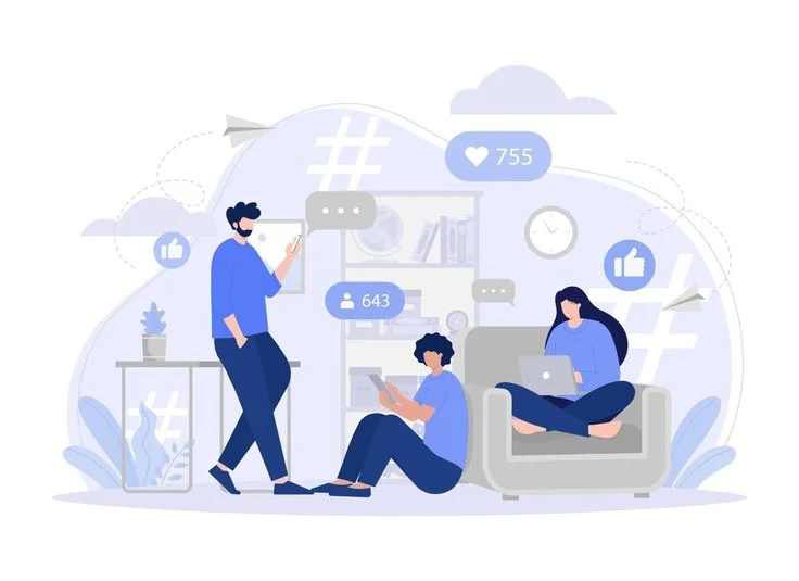 Digital communication and online community engagement