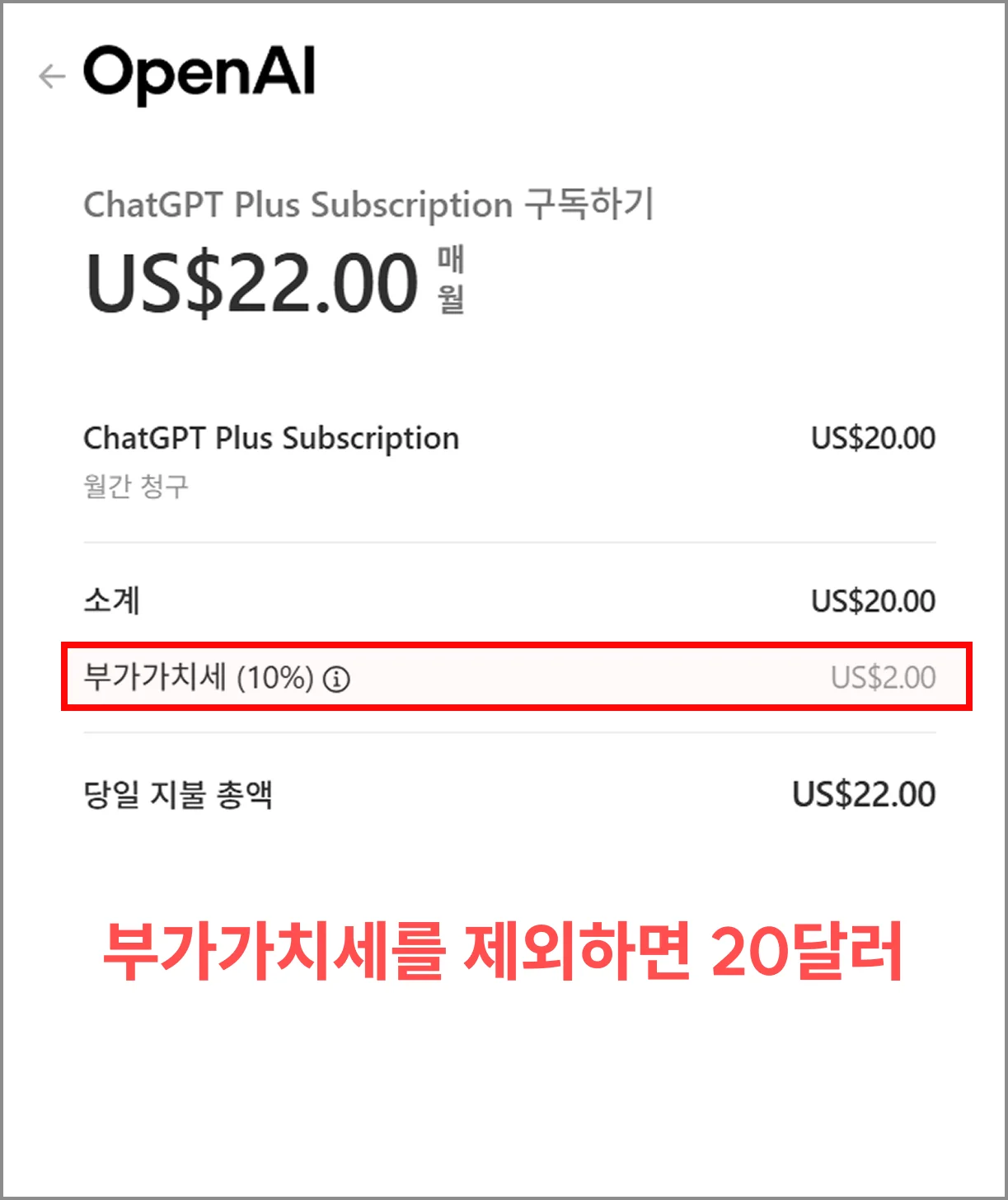 챗gpt 부가세