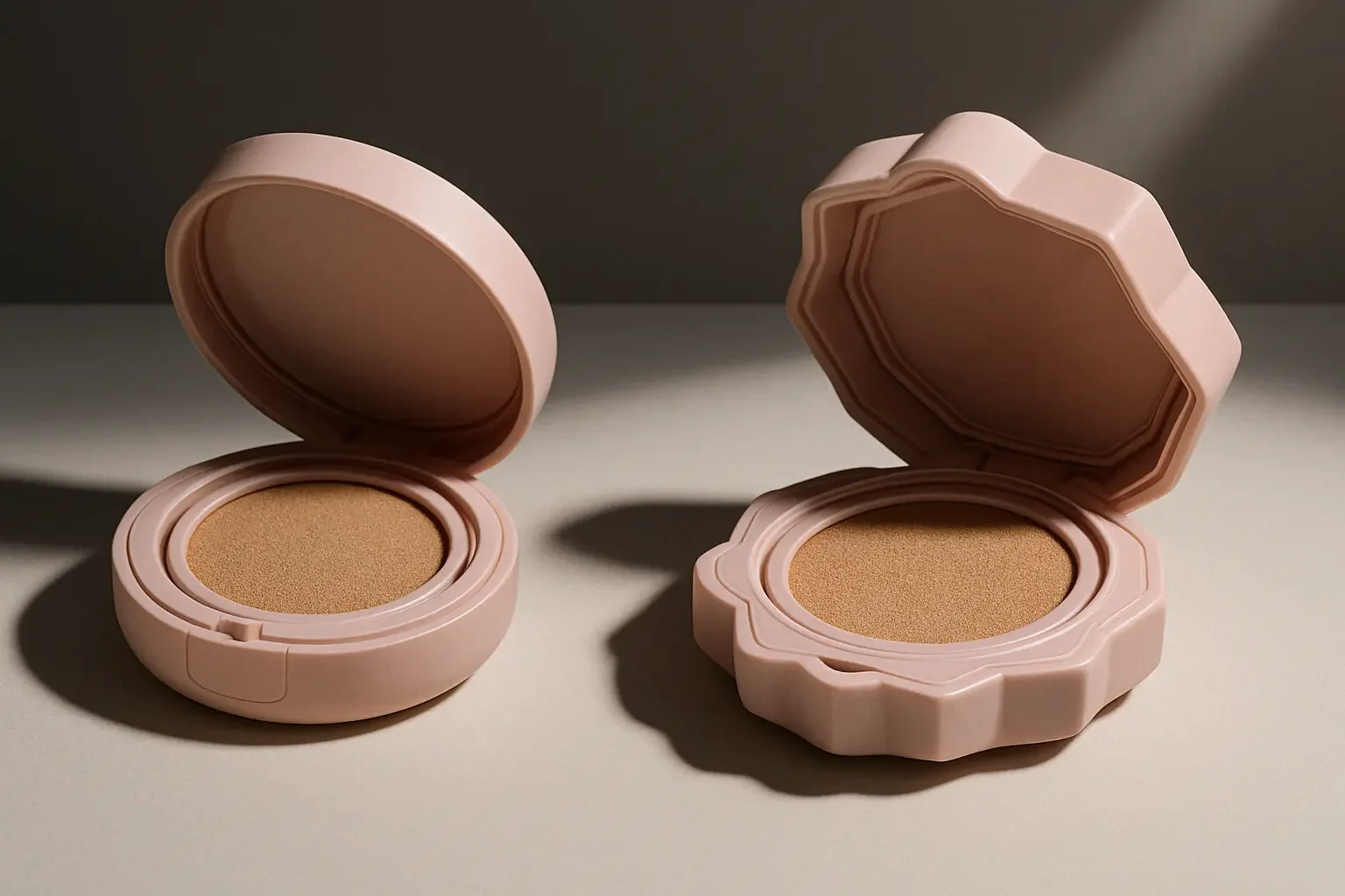 A mold is a custom-made metal form used to shape cosmetic containers