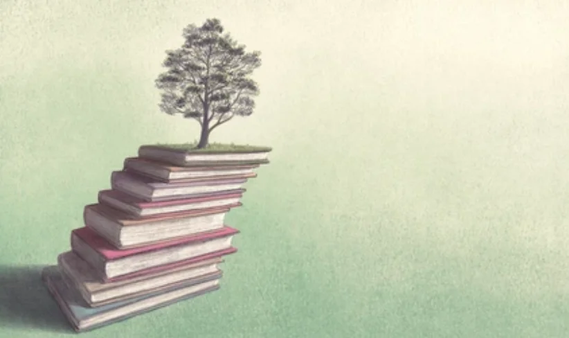 learning illustration with books