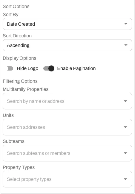 Add custom sorting or filter rules