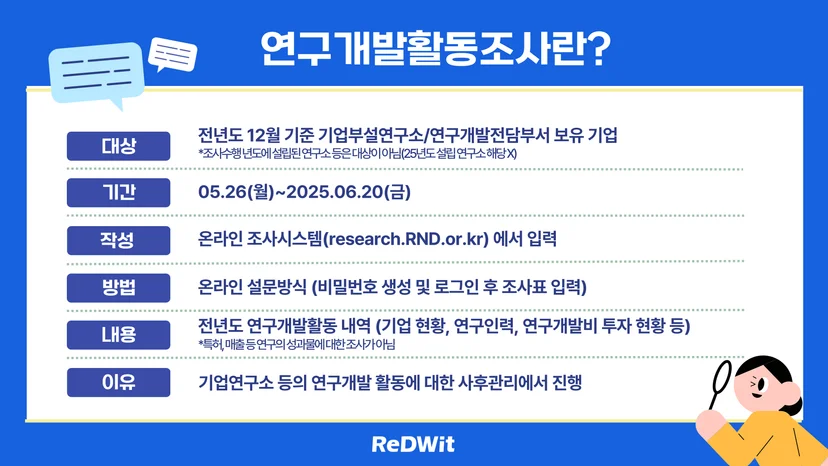 연구개발활동조사-안내
