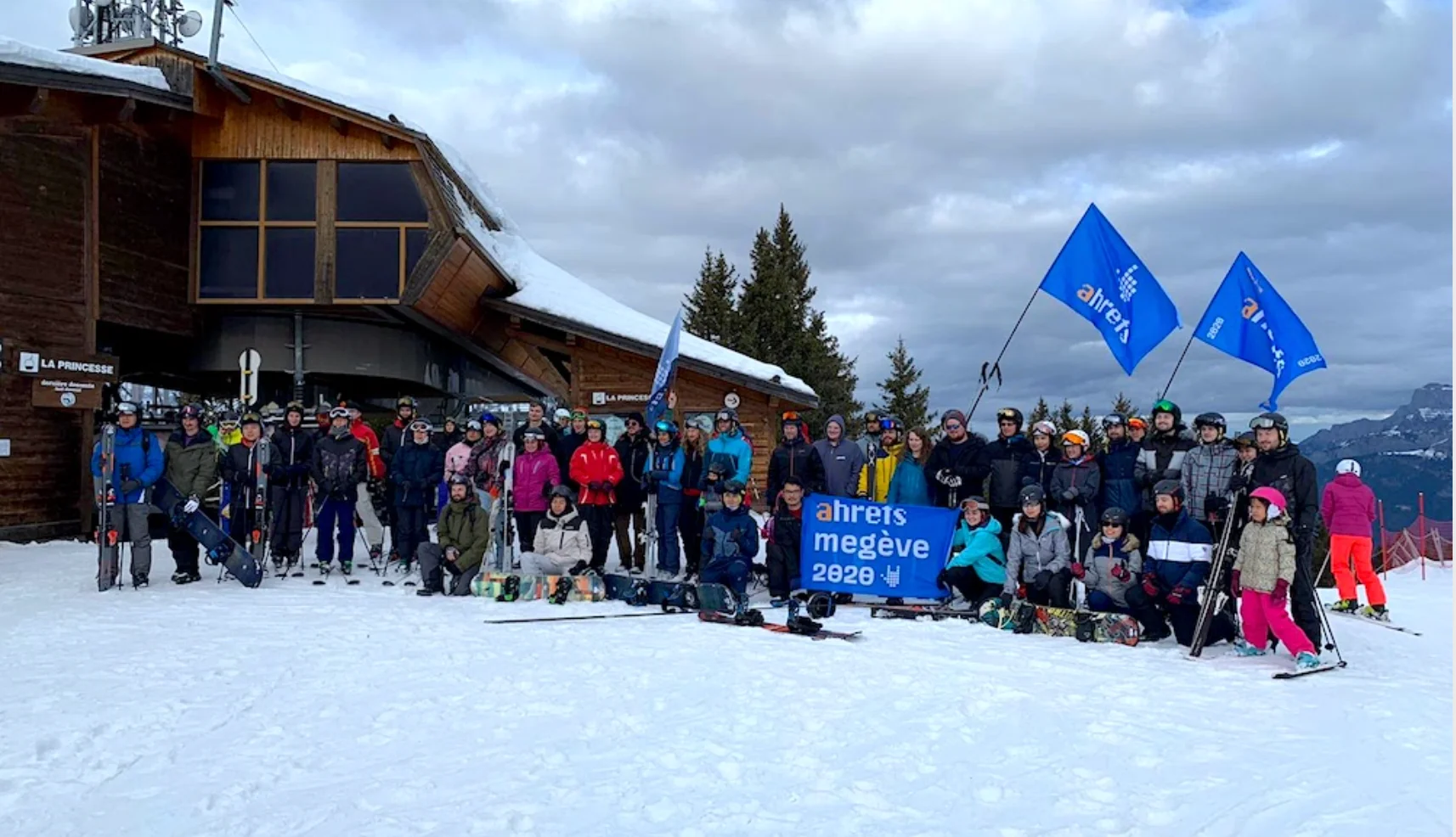 Ahrefs team retreat to the alps
