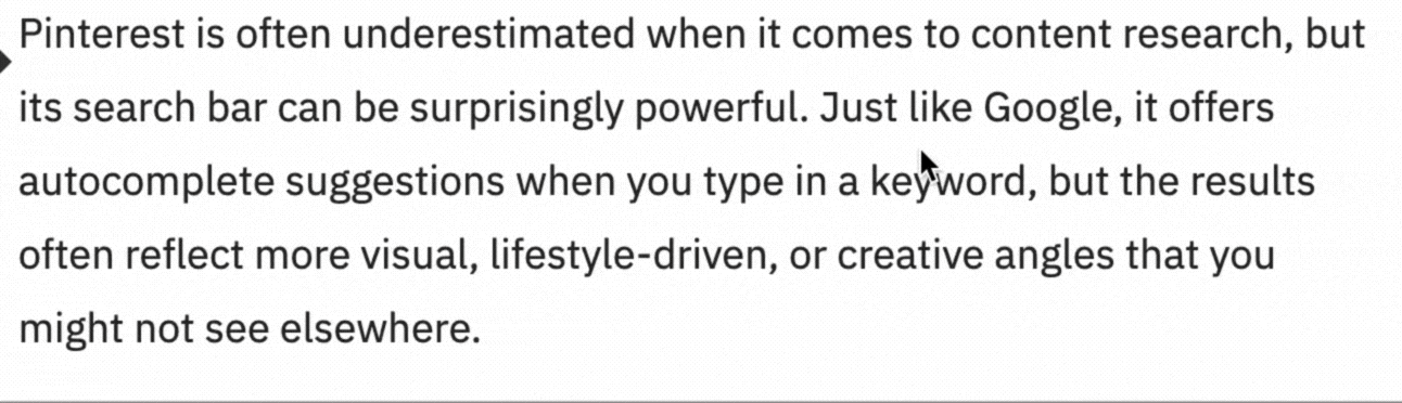 bolding feature of Inblog 