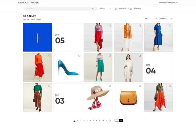 스마트한 패션 이미지 분류 서비스 옴니어스 태거(OMNIOUS Tagger) SaaS