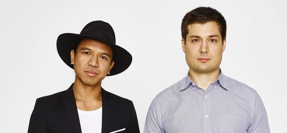 창업자 Michael Mente (좌)와 Mike Karanikolas (우)