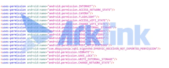 AndroidMainfest.xml 파일 내 권한 선언