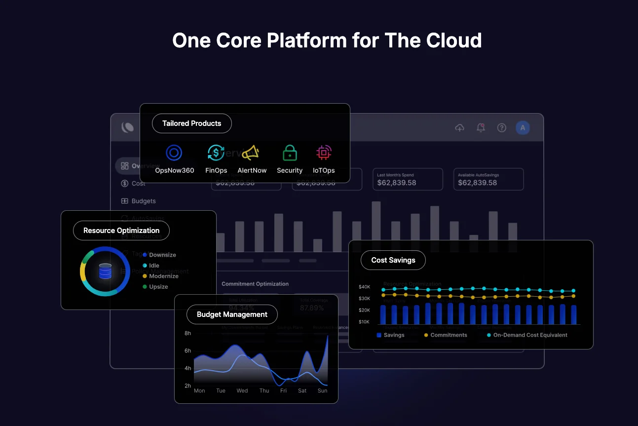 옵스나우는 가장 간편하고 사용하기 쉬운 클라우드 관리 플랫폼을 목표로 하고 있어요. 