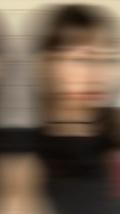 캐럿 AI를 통해 나비 AI 효과를 적용한 결과 예시