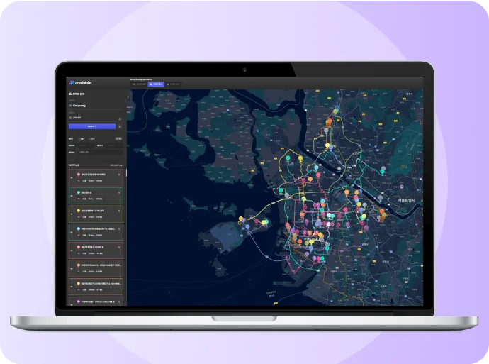 DRT 시뮬레이터 통해 물류센터 셔틀버스 노선 최적화하기