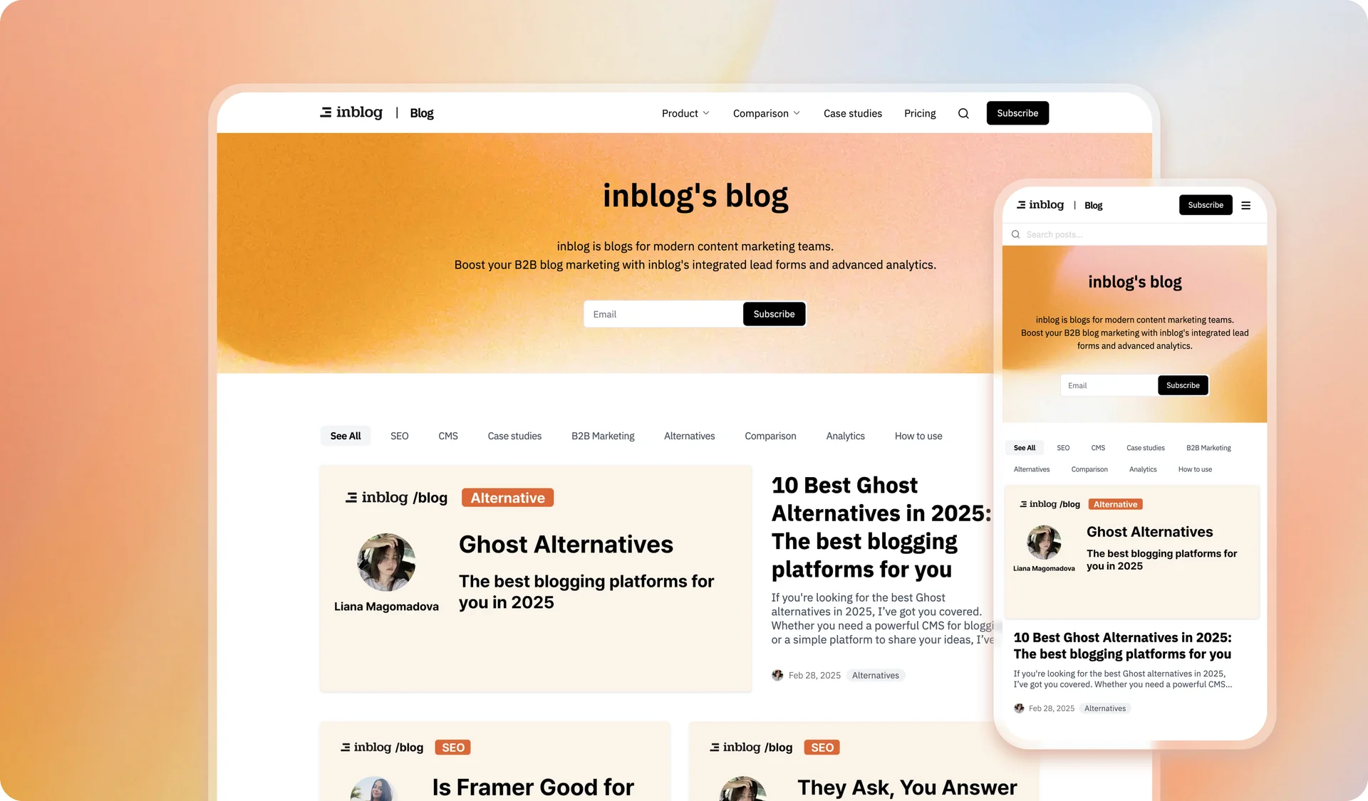 인블로그로 만들어진 블로그