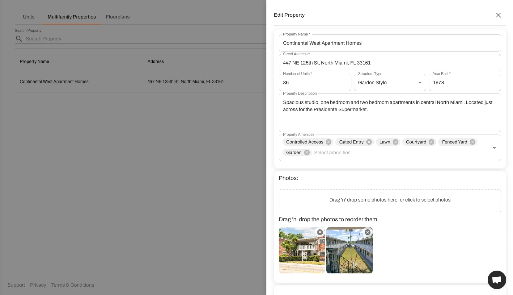 Create custom buildings and floorplans, add media and building-level features, and set office hours, list open houses and promote special offers.