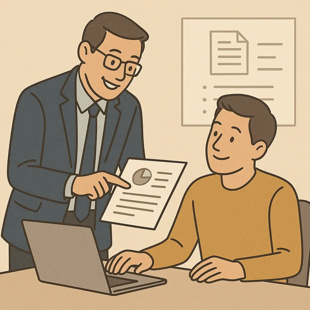 긍정적 피드백을 주는 리더의 모습