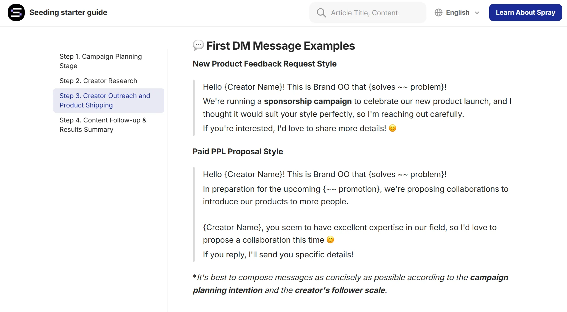 We've organized various tips to increase the success probability of influencer casting.