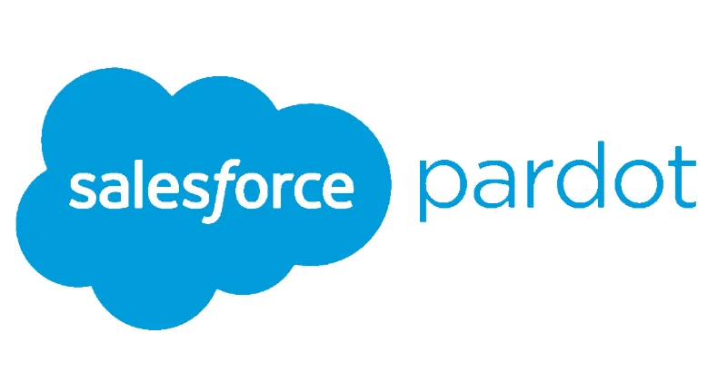 Salesforce Pardot logo for B2B marketing automation platform