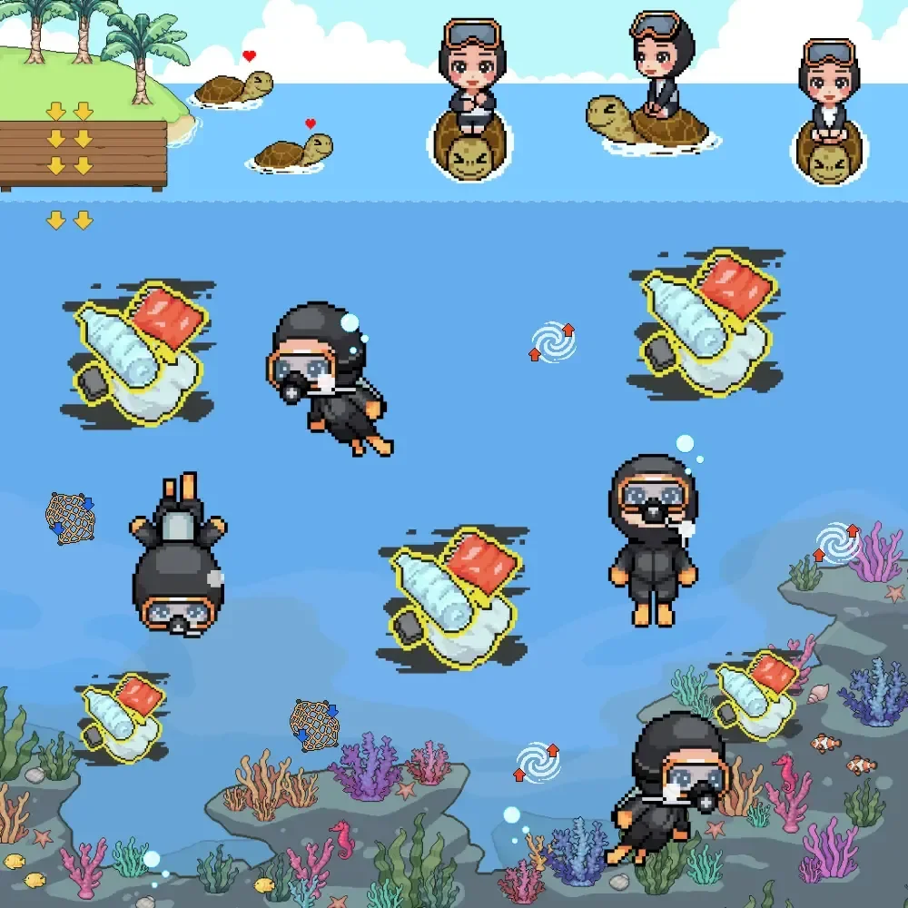 ZEP QUIZ 바다를 지켜라 맵